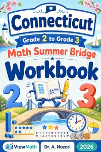 Connecticut Grade 2 to Grade 3 Math Summer Bridge Workbook