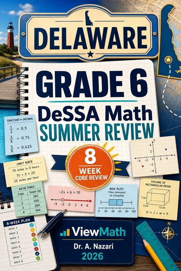 Delaware DeSSA Grade 6 Math Summer Review