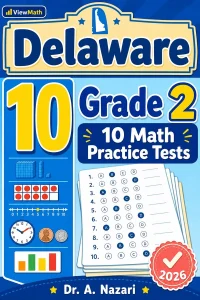 10 Full-Length Delaware Grade 2 Math Practice Tests