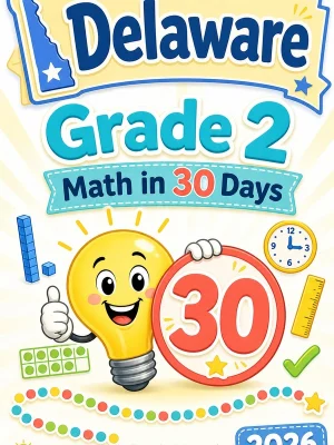 Delaware Grade 2 Math in 30 Days