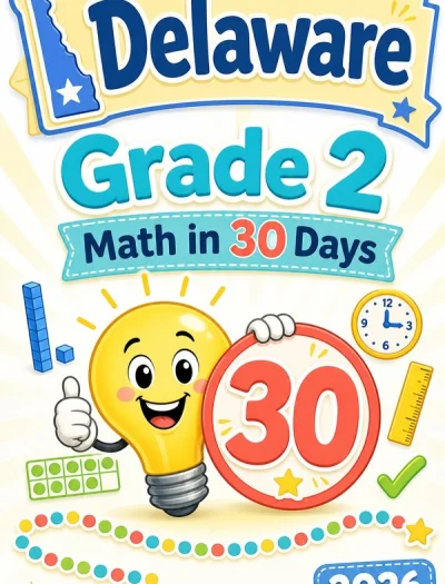 Delaware Grade 2 Math in 30 Days