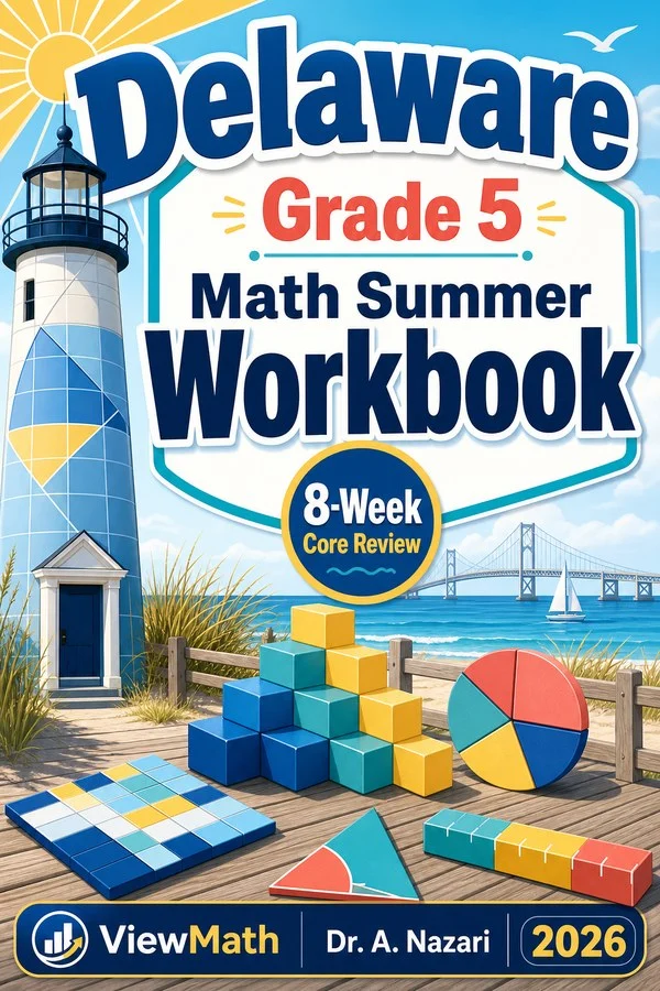 Delaware DeSSA Grade 5 Math Summer Review Workbook