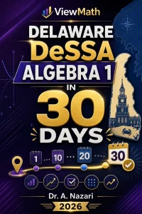 Delaware DeSSA Algebra 1 Math in 30 Days