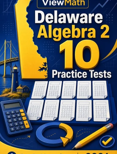 10 Full-Length Delaware Algebra 2 Practice Tests