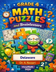Delaware DeSSA Grade 4 Math Puzzles and Brain Teasers