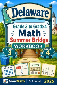 Delaware DeSSA Grade 3 Math Summer Bridge Workbook