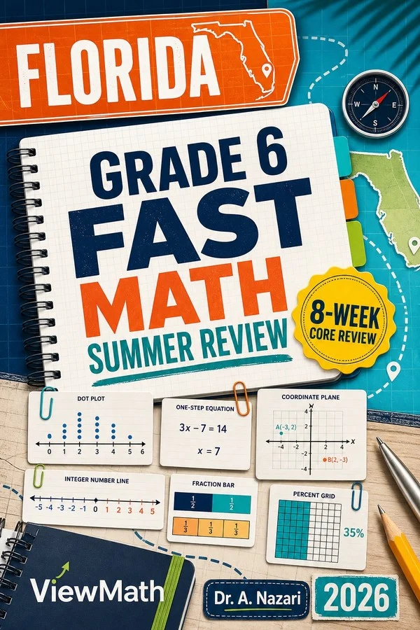Florida FAST Grade 6 Math Summer Review