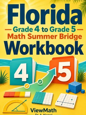 Florida FAST Grade 4 Math Summer Bridge Workbook