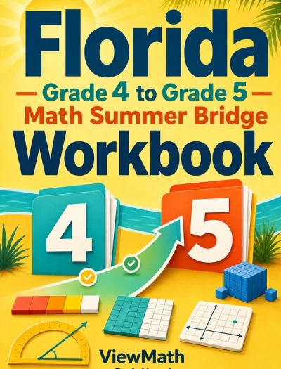 Florida FAST Grade 4 Math Summer Bridge Workbook