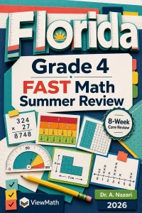 Florida FAST Grade 4 Math Summer Review
