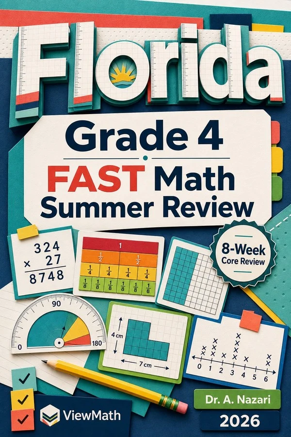 Florida FAST Grade 4 Math Summer Review
