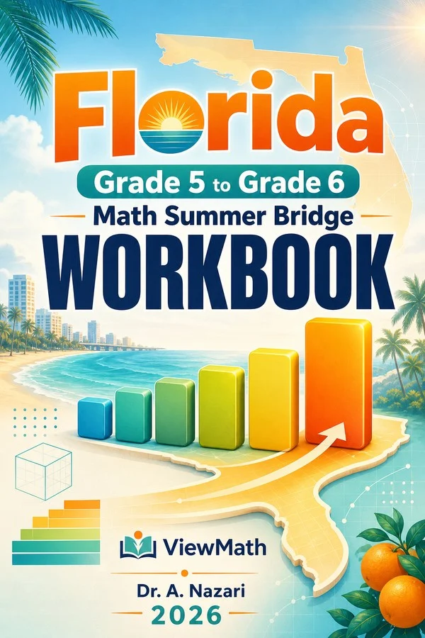 Florida FAST Grade 5 Math Summer Bridge Workbook