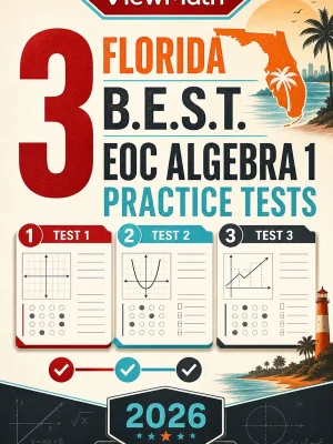 3 Florida B.E.S.T. EOC Algebra 1 Practice Tests