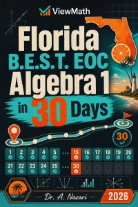 Florida B.E.S.T. EOC Algebra 1 Math in 30 Days