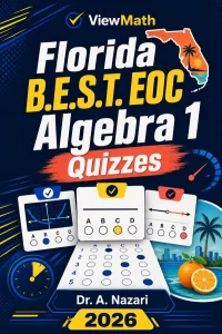 Florida B.E.S.T. EOC Algebra 1 Math Quizzes