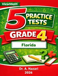 5 Full-Length Florida FAST Grade 4 Math Practice Tests