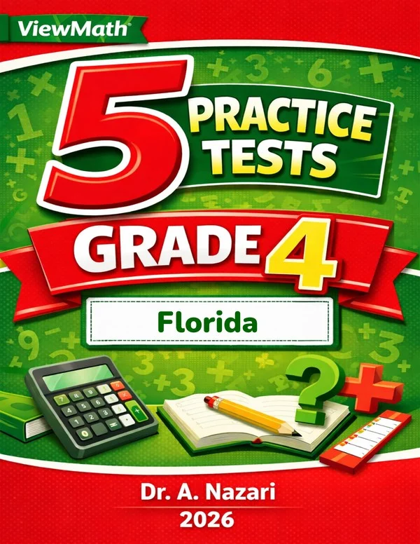5 Full-Length Florida FAST Grade 4 Math Practice Tests