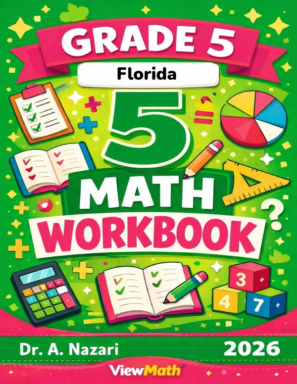 Florida FAST Grade 5 Math Workbook