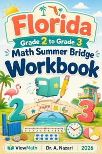 Florida Grade 2 to Grade 3 Math Summer Bridge Workbook