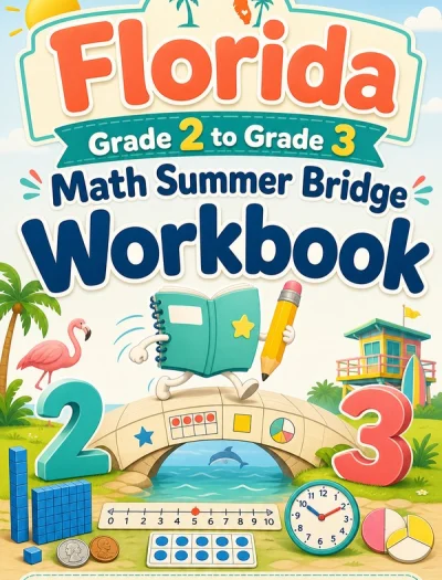 Florida Grade 2 to Grade 3 Math Summer Bridge Workbook