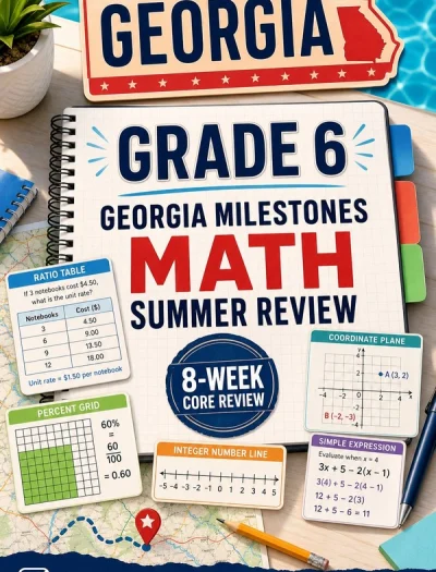 Georgia Milestones Grade 6 Math Summer Review