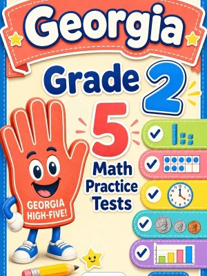 5 Full-Length Georgia Grade 2 Math Practice Tests