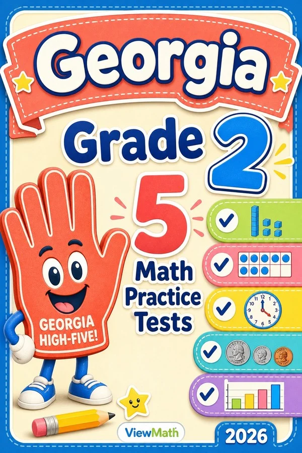 5 Full-Length Georgia Grade 2 Math Practice Tests