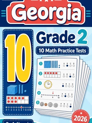 10 Full-Length Georgia Grade 2 Math Practice Tests