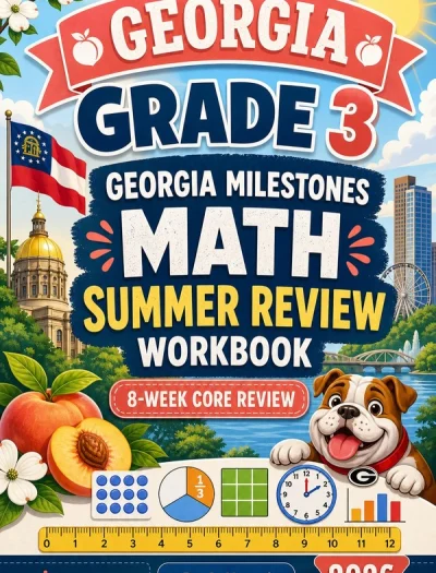Georgia Milestones Grade 3 Math Summer Workbook