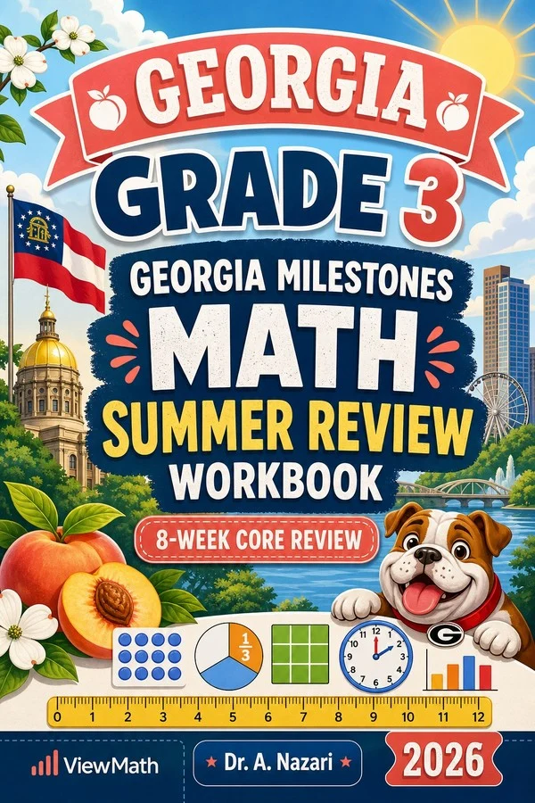 Georgia Milestones Grade 3 Math Summer Workbook