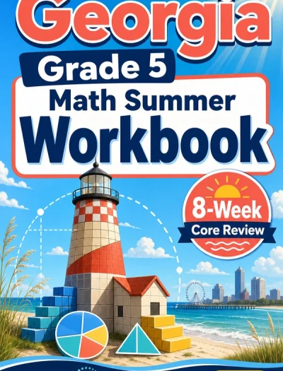 Georgia Milestones Grade 5 Math Summer Review Workbook