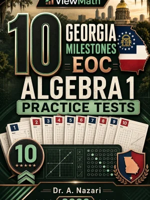 10 Georgia Milestones EOC Algebra 1 Practice Tests