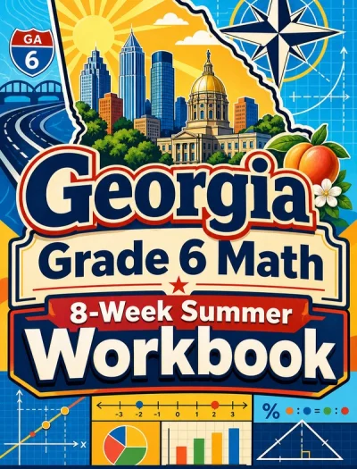 Georgia Milestones Grade 6 Math Summer Workbook