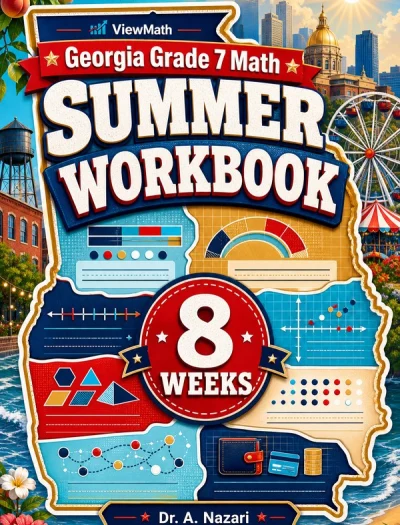Georgia Milestones Grade 7 Math Summer Workbook