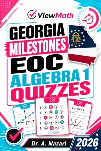 Georgia Milestones EOC Algebra 1 Math Quizzes