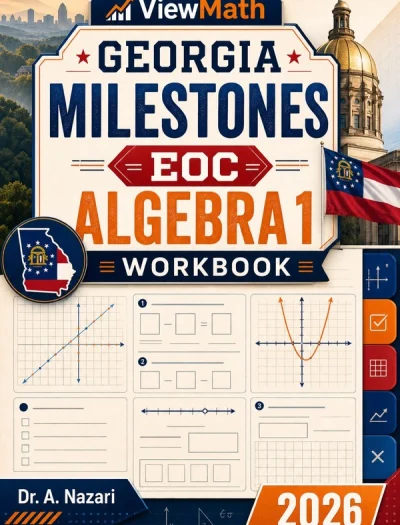 Georgia Milestones EOC Algebra 1 Math Workbook
