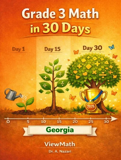 Georgia Georgia Milestones Grade 3 Math in 30 Days