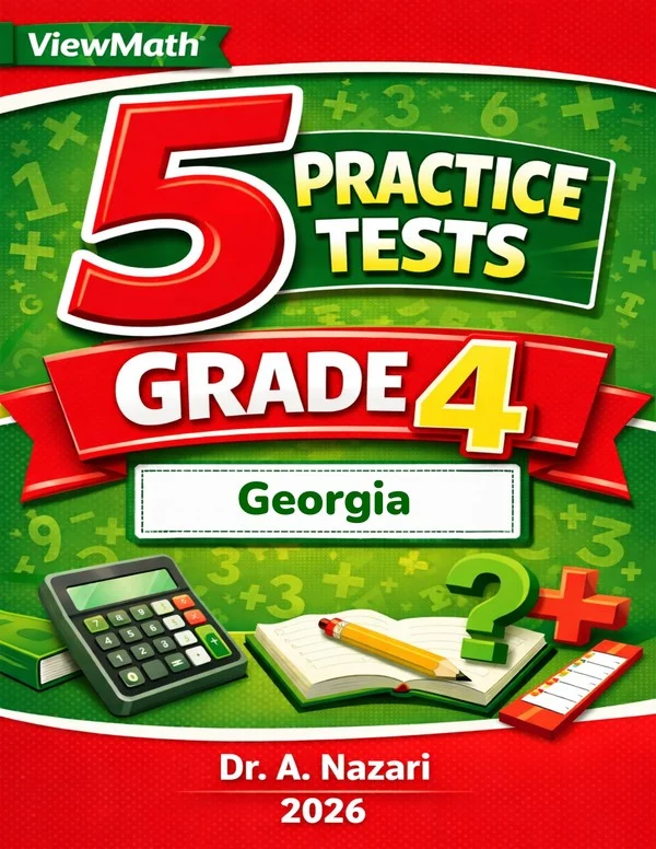 5 Full-Length Georgia Georgia Milestones Grade 4 Math Practice Tests
