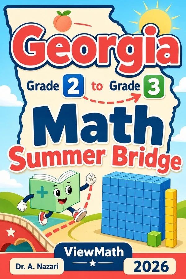 Georgia Grade 2 to Grade 3 Math Summer Bridge