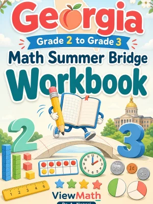 Georgia Grade 2 to Grade 3 Math Summer Bridge Workbook