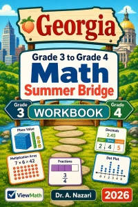 Georgia Milestones Grade 3 Math Summer Bridge Workbook