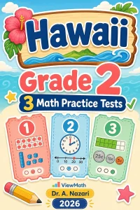 3 Hawaii Grade 2 Math Practice Tests