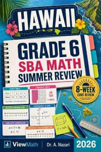 Hawaii SBA Grade 6 Math Summer Review