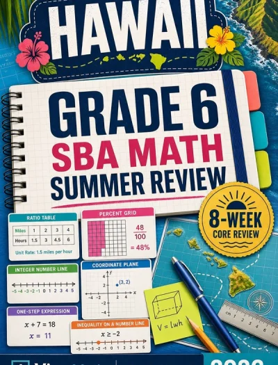 Hawaii SBA Grade 6 Math Summer Review