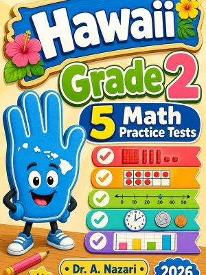5 Full-Length Hawaii Grade 2 Math Practice Tests