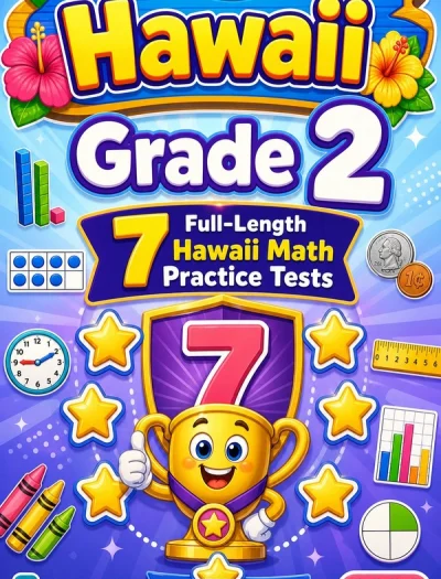 7 Full-Length Hawaii Grade 2 Math Practice Tests
