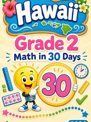 Hawaii Grade 2 Math in 30 Days