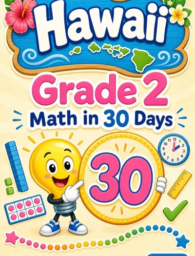 Hawaii Grade 2 Math in 30 Days