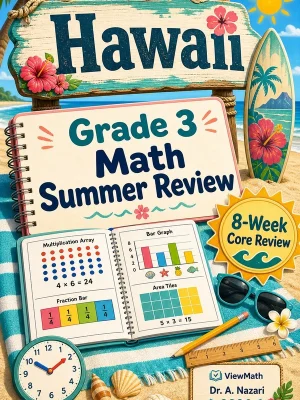 Hawaii SBA Grade 3 Math Summer Review