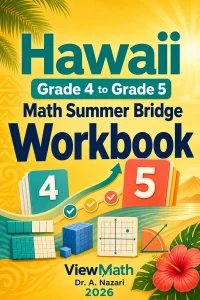 Hawaii SBA Grade 4 Math Summer Bridge Workbook